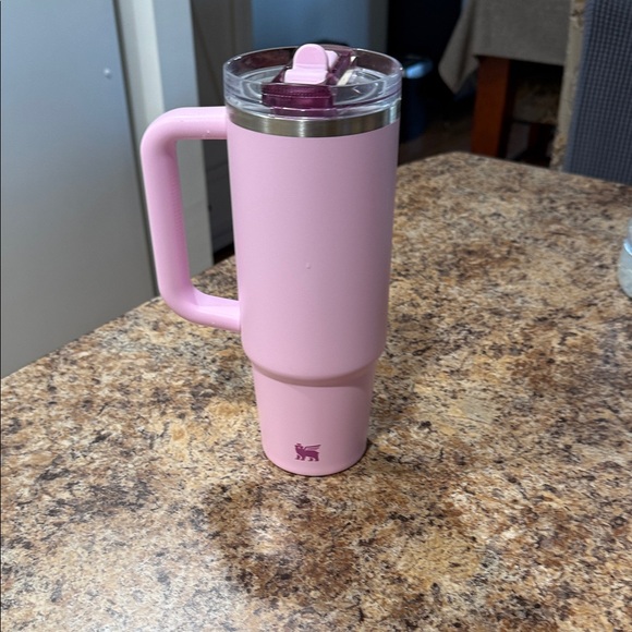 Stanley Blush Pink Travel Tumbler - Picture 2 of 2